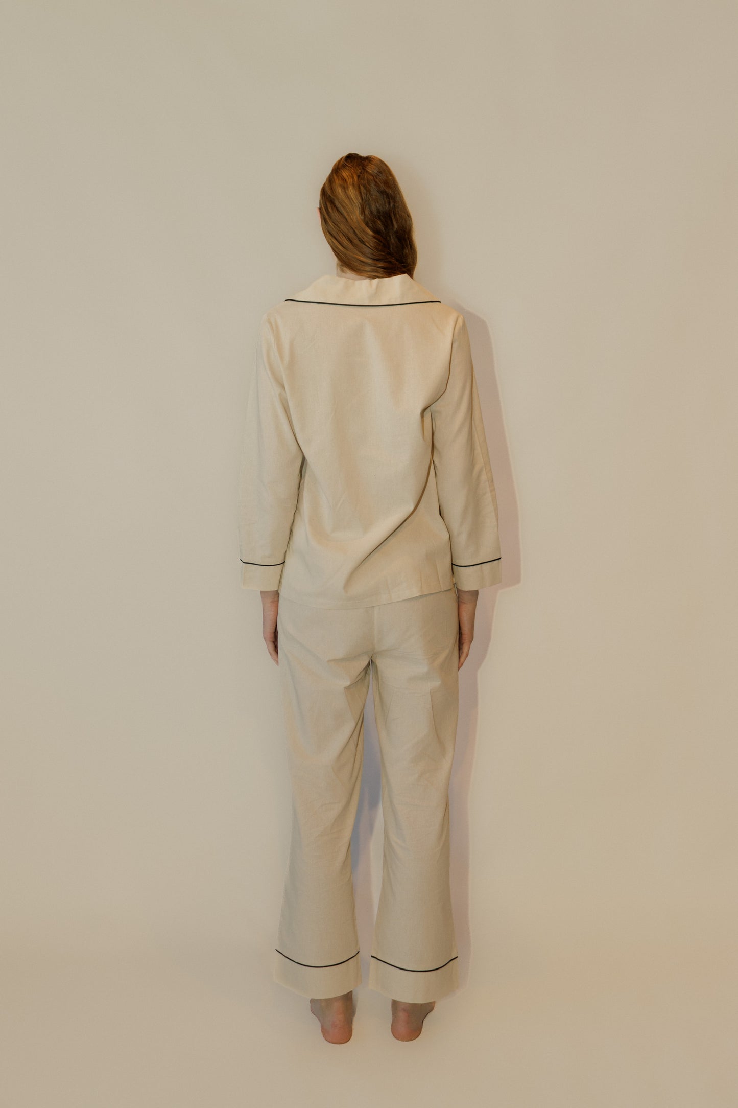 Beige Long Sleeve Set