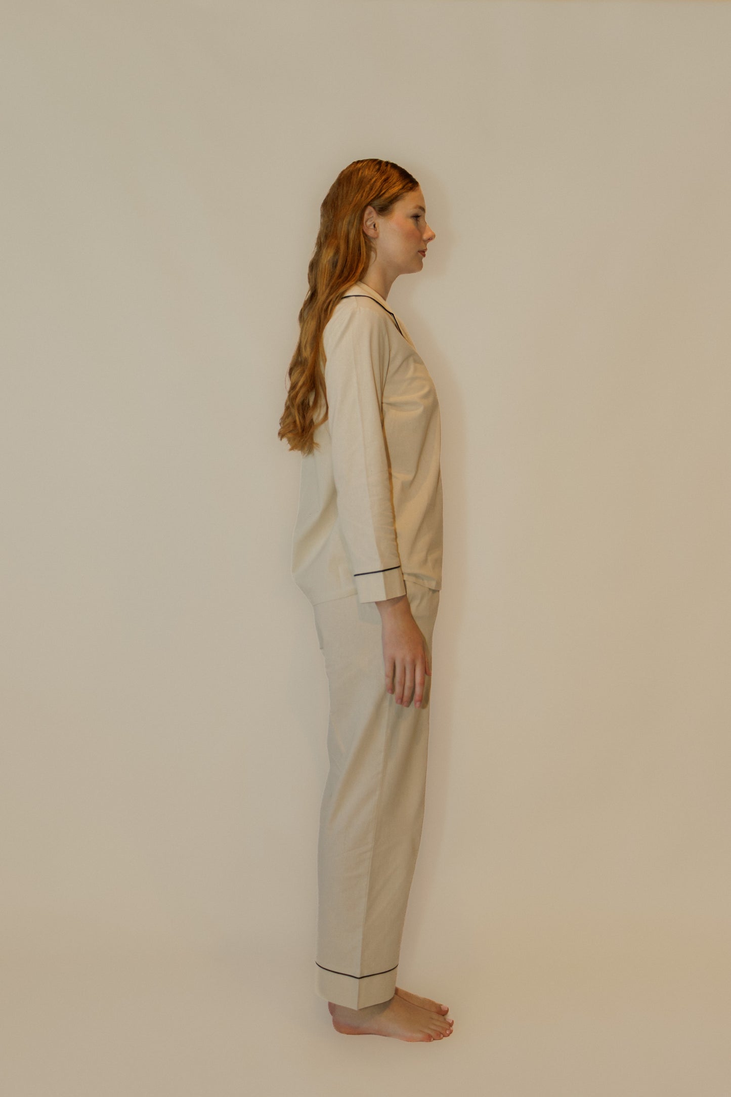 Beige Long Sleeve Set